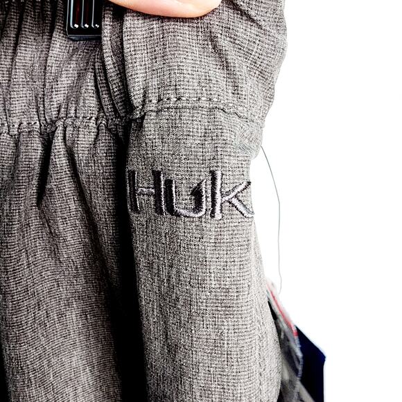 Huk Journey Gray Performance Quick-Drying Women's Cuffed Pants Size M  New - Picture 6 of 14